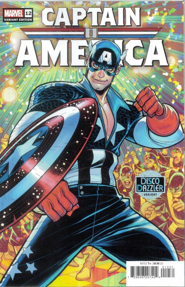 CAPTAIN AMERICA (2023 SERIES) #12: Elizabeth Torque Disco Dazzler cover C