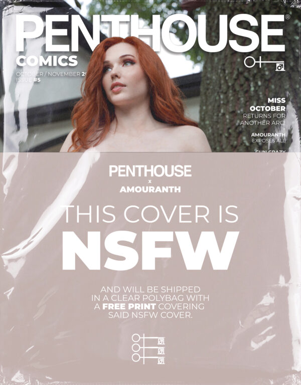 PENTHOUSE COMICS (2024 SERIES) #5: Amouranth Polybagged Photo cover F