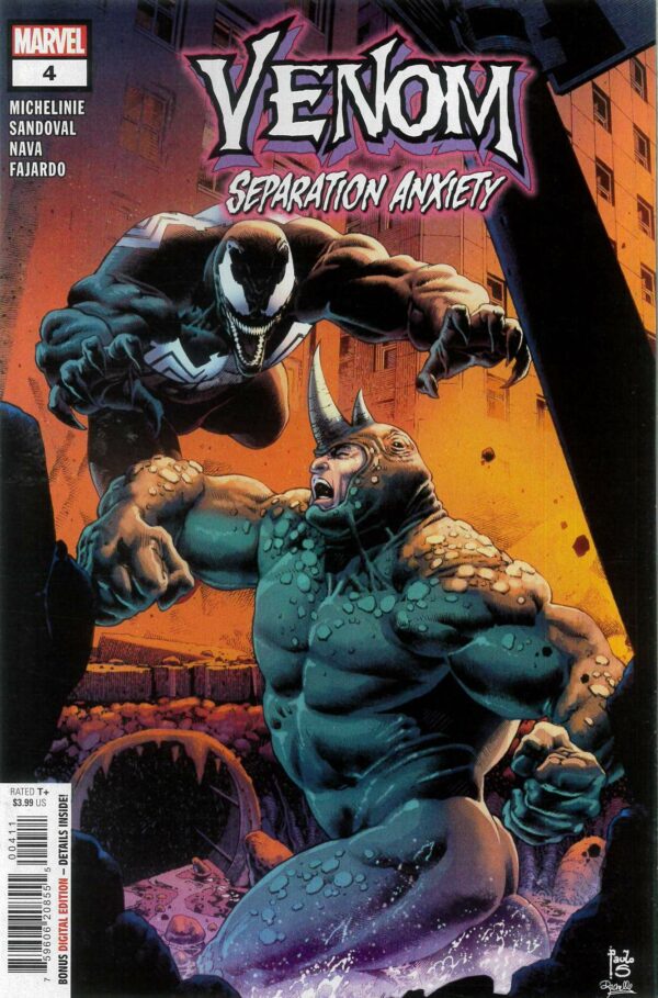 VENOM: SEPARATION ANXIETY (2024 SERIES) #4: Paulo Siqueira cover A