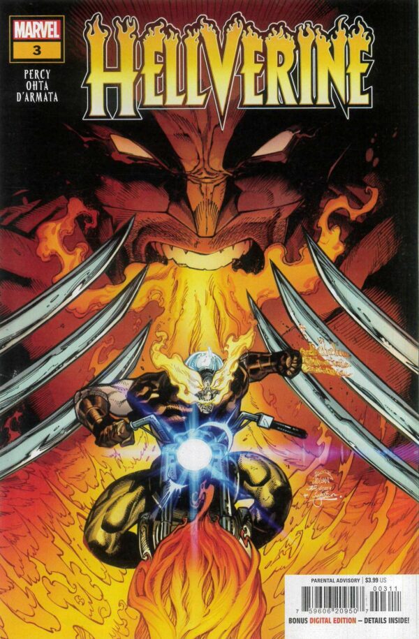 HELLVERINE #3: Ryan Stegman cover A