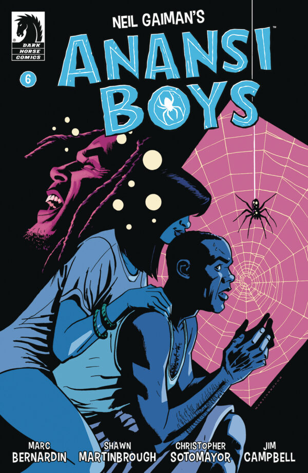 ANANSI BOYS I #6: Shawn Martinbrough cover B