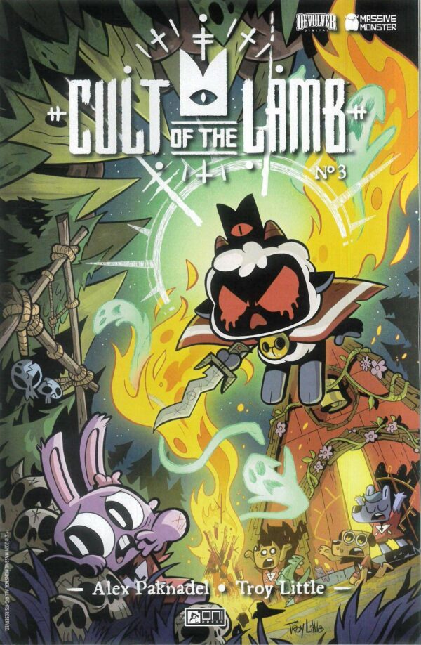 CULT OF THE LAMB #3: Troy Little cover B