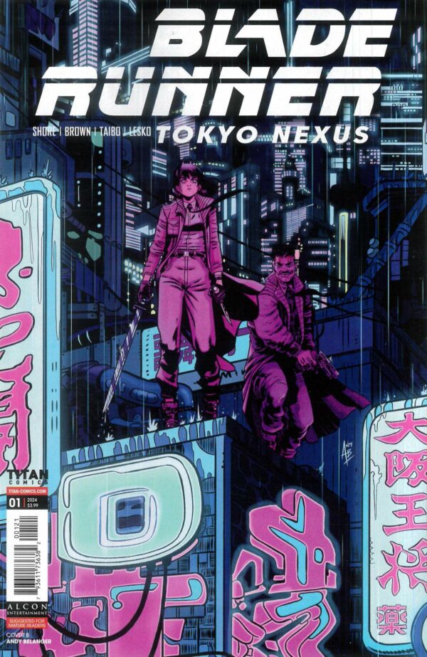 BLADE RUNNER: TOKYO NEXUS #1: Andy Belanger cover B