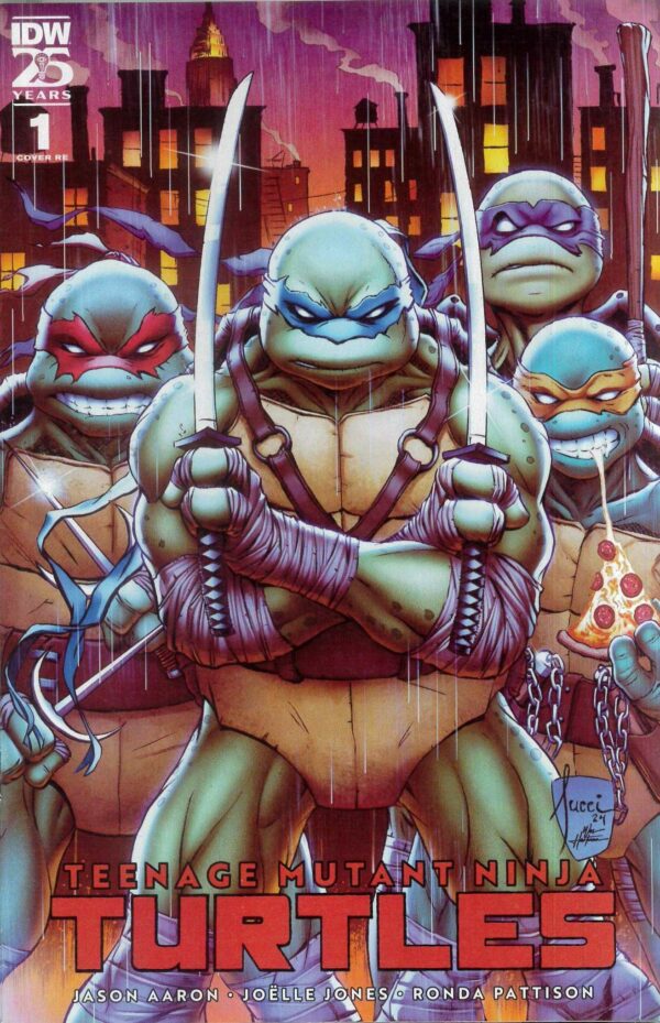 TEENAGE MUTANT NINJA TURTLES (2024 SERIES) #1: Billy Tucci SDCC 2024 cover