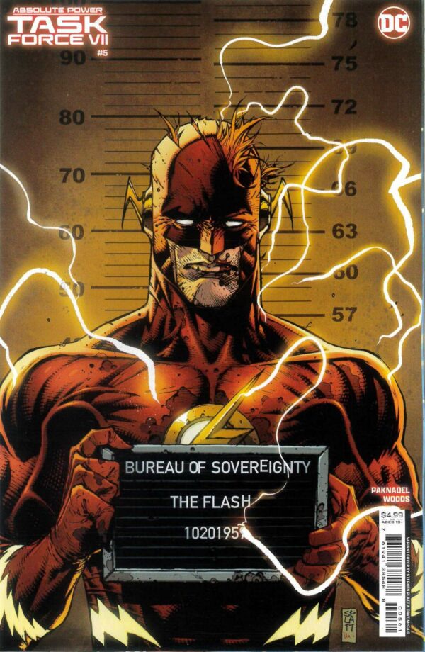 ABSOLUTE POWER: TASK FORCE VII #5: Stephen Platt cover F