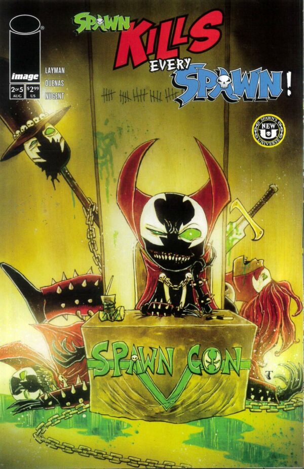 SPAWN KILLS EVERY SPAWN #2: Ben Templesmith cover B