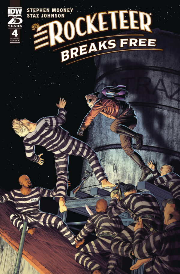 ROCKETEER BREAKS FREE #4 Doug Wheatley cover A