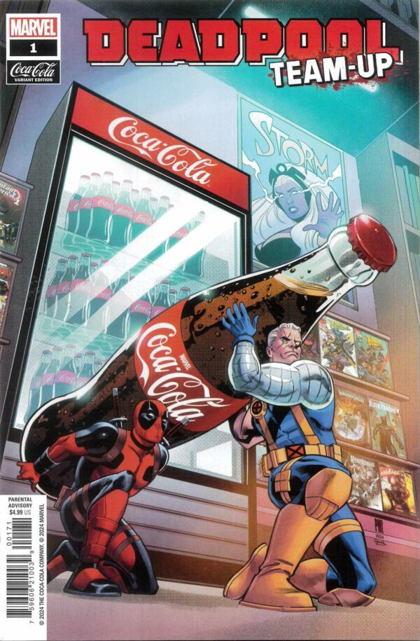 DEADPOOL TEAM-UP (2024 SERIES) #1: Paco Medina Coca-Cola cover