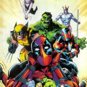 DEADPOOL TEAM-UP (2024 SERIES) #1: Jonas Scharf RI cover P