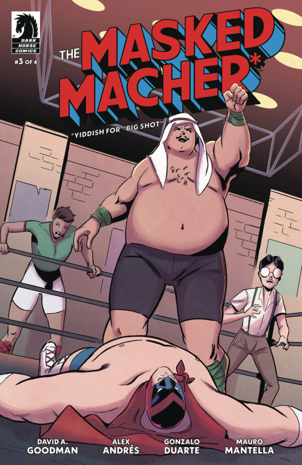 MASKED MACHER #3 Alex Andres cover A