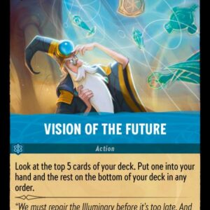 DISNEY LORCANA SINGLE CARDS: SHIMMERING SKIES #408: Vision of the Future (Common 160/204: NM) DISNEY LORCANA SINGLE CARDS: SHIMMERING SKIES #408: Vision of the Future (Common 160/204: NM)