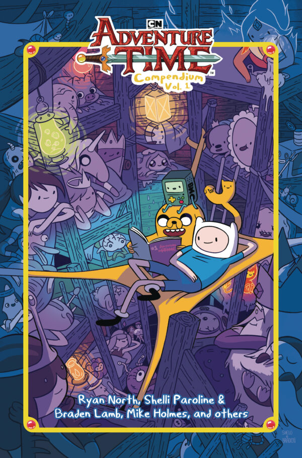 ADVENTURE TIME COMPENDIUM TP #1: Direct Market Hardcover edition