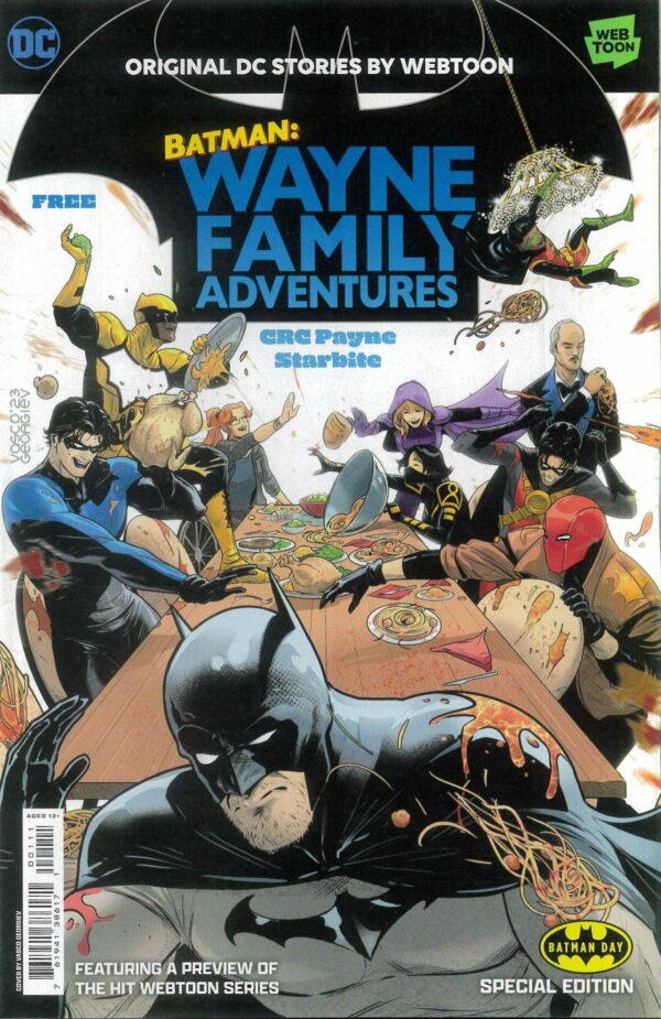 BATMAN DAY ITEMS #2024: Batman Wayne Family Adventures #1 (Starbite cover A)