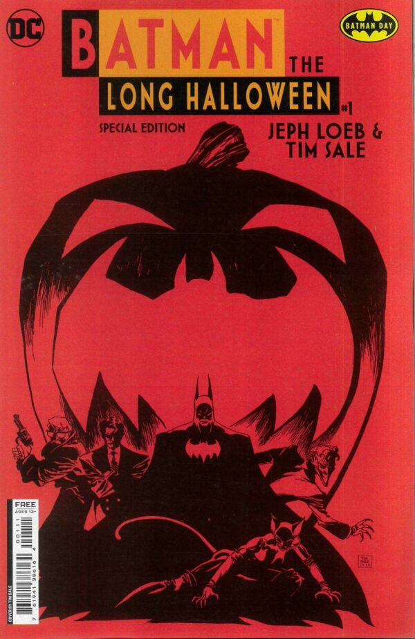 BATMAN DAY ITEMS #2024: Batman: Long Halloween #1 (Tim Sale cover A)