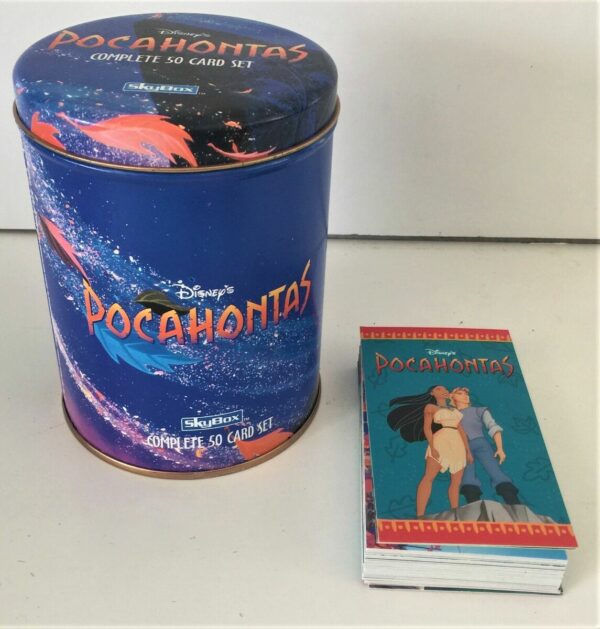 POCAHONTAS TIN SET: Complete 50 card hobby set (unopened) NM