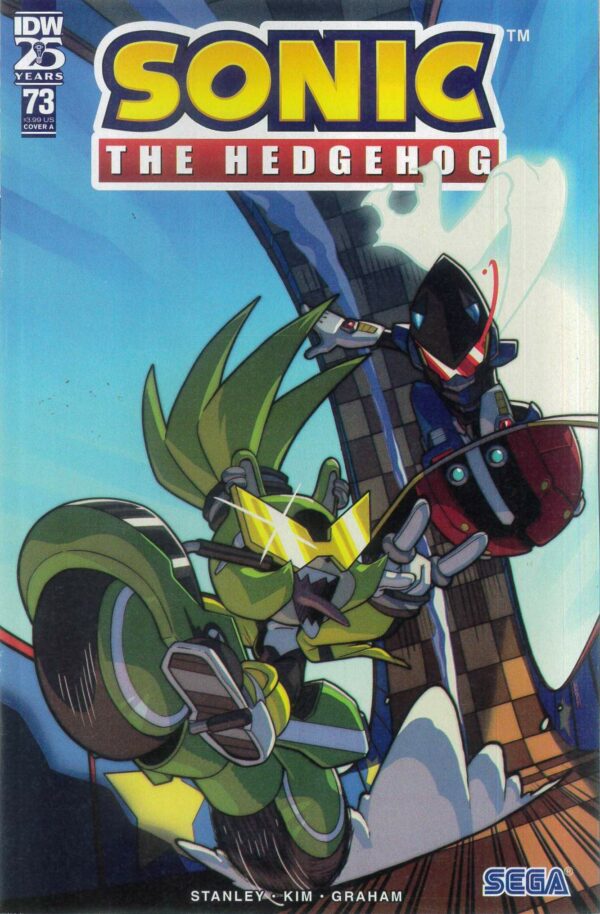 SONIC THE HEDGEHOG (2018 SERIES) #73: Ryan Jampole cover A