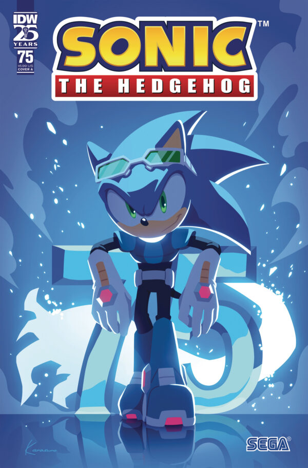 SONIC THE HEDGEHOG (2018 SERIES) #75 Sonic Team cover A