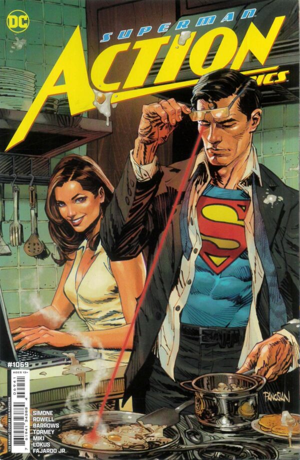 ACTION COMICS (1938- SERIES: VARIANT COVER) #1069: Dan Panosian RI cover D