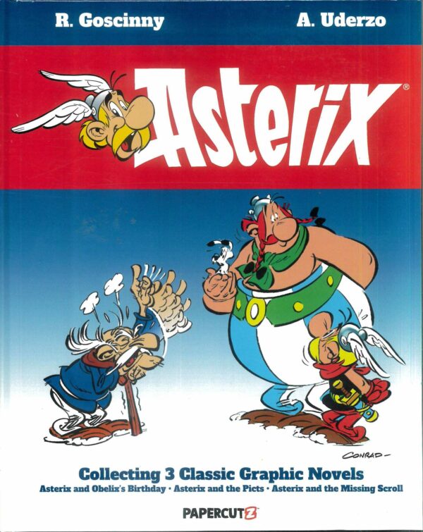 ASTERIX OMNIBUS #12: Obelix’s Birthday/The Picts/The Missing Scroll (Hardcover ed