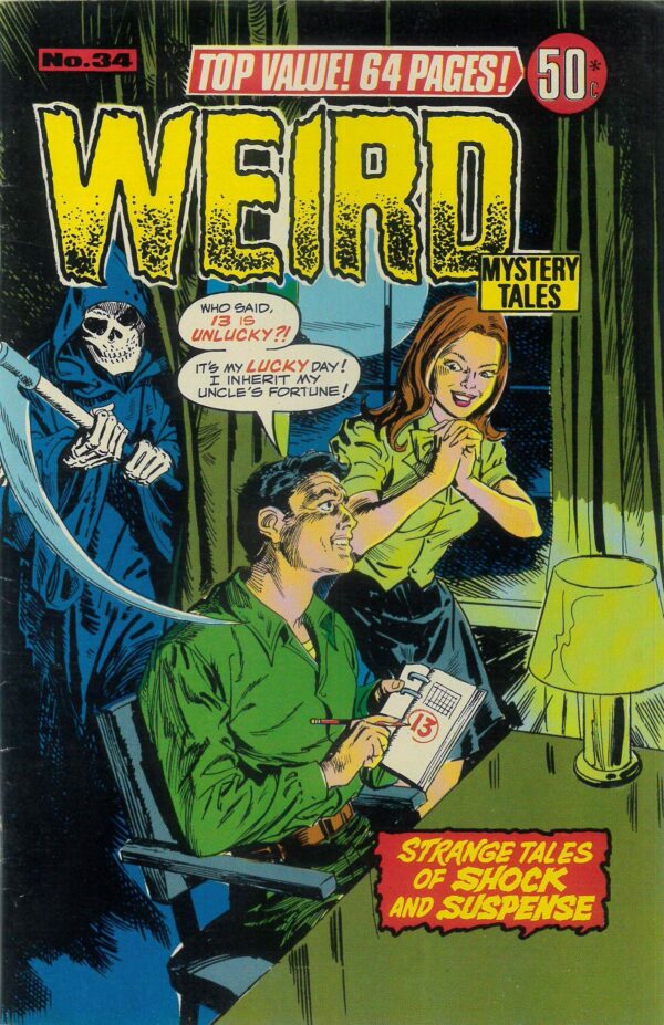 WEIRD MYSTERY TALES (1972-1981 SERIES) #34: Alex Nino – FN/VF