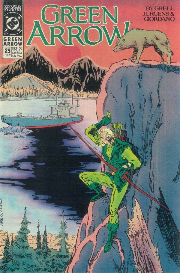 GREEN ARROW (1987-1998 SERIES) #29