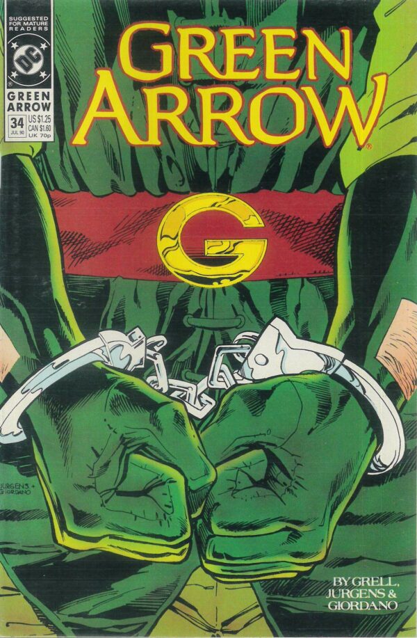 GREEN ARROW (1987-1998 SERIES) #34