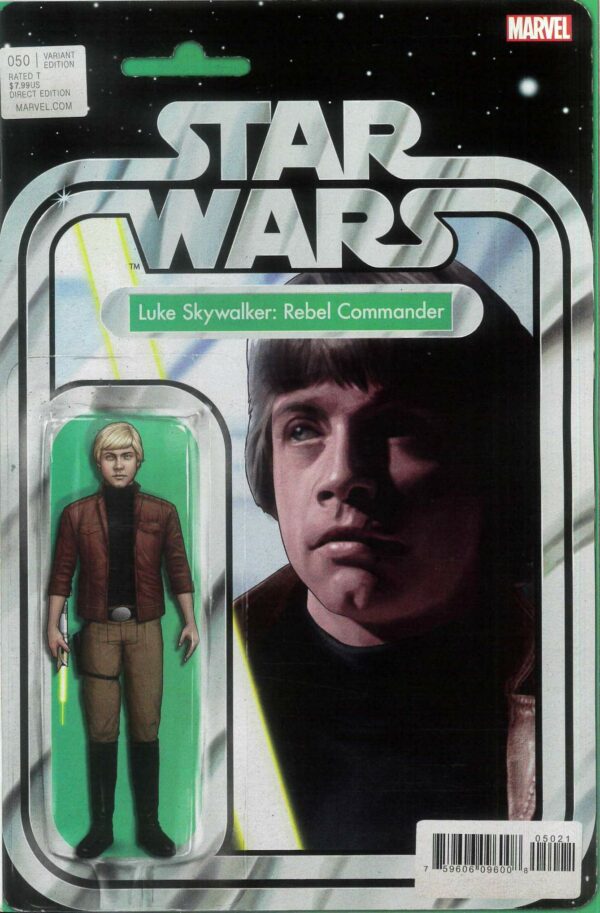 STAR WARS (2019-2024 SERIES) #50: John Tyler Christopher Action Figure cover B