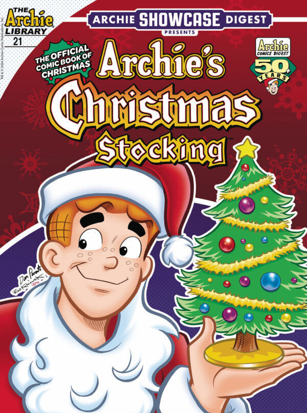 ARCHIE SHOWCASE DIGEST #21 Archie’s Christmas Stocking (Dan Parent cover A)