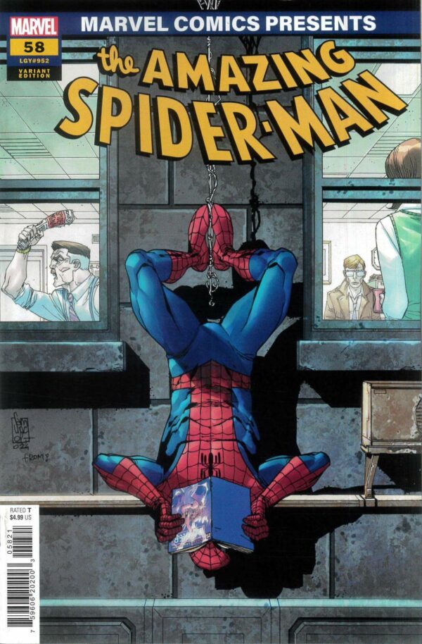 AMAZING SPIDER-MAN (2022 SERIES) #58: Giuseppe Camuncoli Marvel Comics Presents cover B