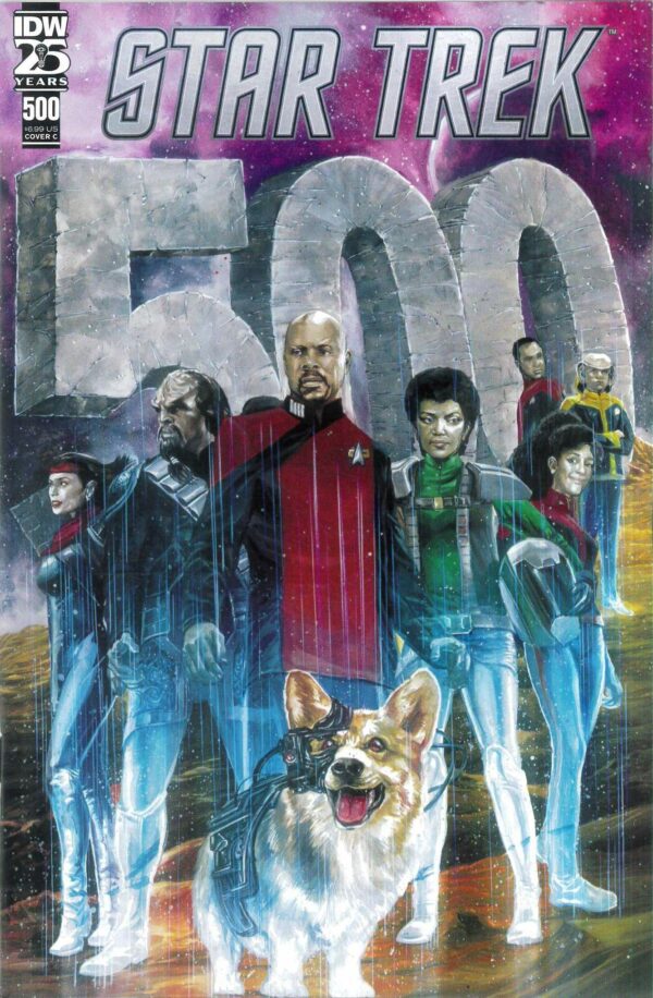 STAR TREK (2022 SERIES) #500: J.K. Woodward cover C