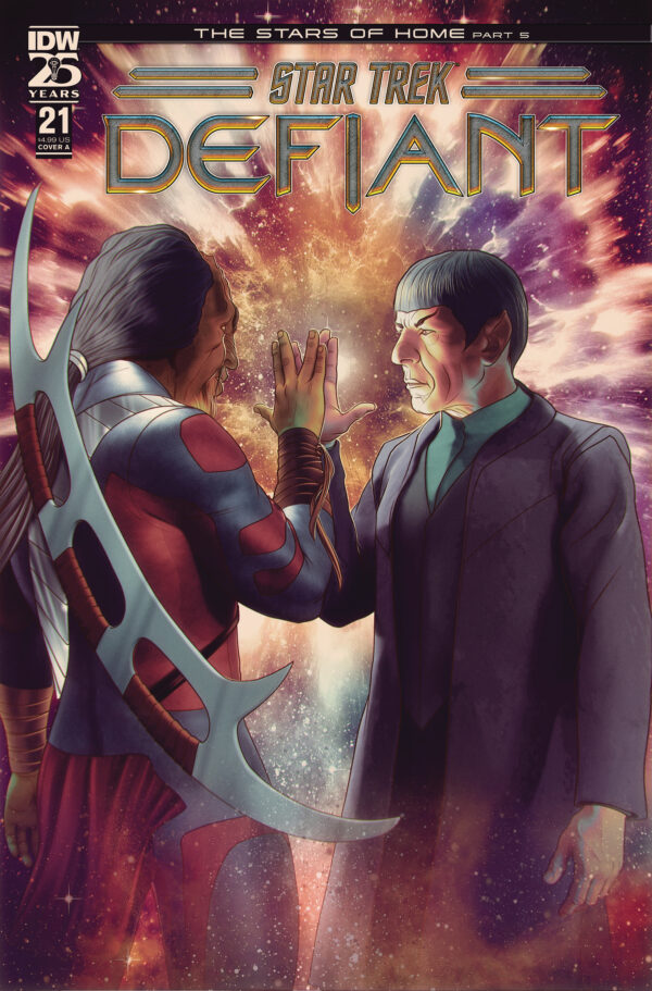 STAR TREK: DEFIANT #21: Angel Unzueta cover A