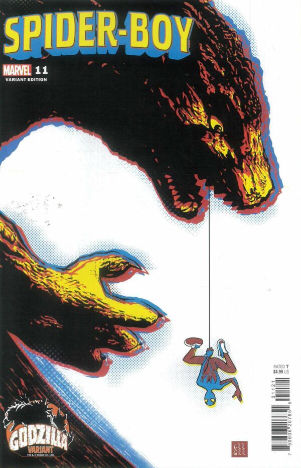 SPIDER-BOY (2023 SERIES) #11: Lee Garbett Godzilla cover B