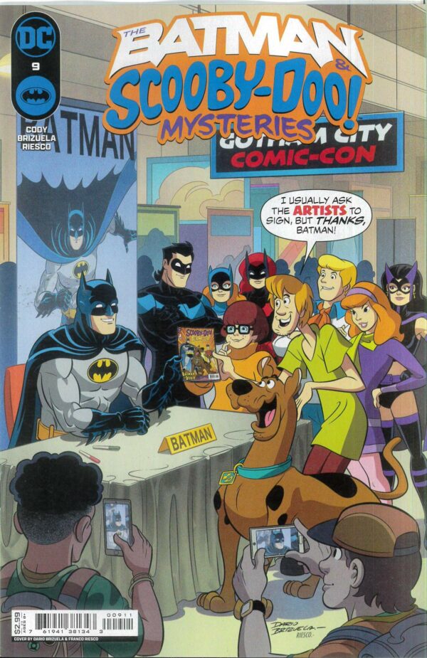BATMAN & SCOOBY-DOO MYSTERIES (2024 SERIES) #9: Dario Brizuela cover A
