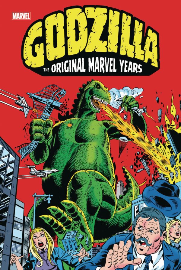 GODZILLA ORIGINAL MARVEL YEARS OMNIBUS (HC) #0: Herb Trimpe First Issue Direct Market cover