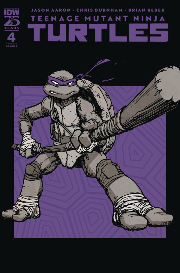 TEENAGE MUTANT NINJA TURTLES (2024 SERIES) #4: Chris Burnham cover E