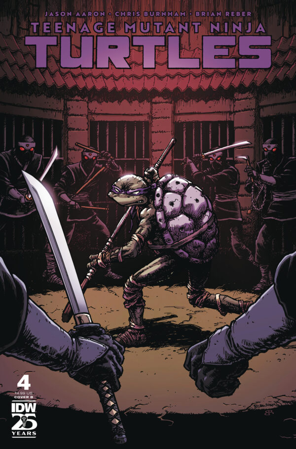 TEENAGE MUTANT NINJA TURTLES (2024 SERIES) #4: Chris Burnham cover B