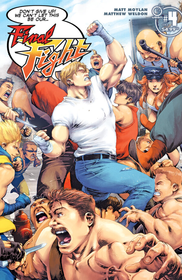 FINAL FIGHT #4: Matthew Weldon cover A
