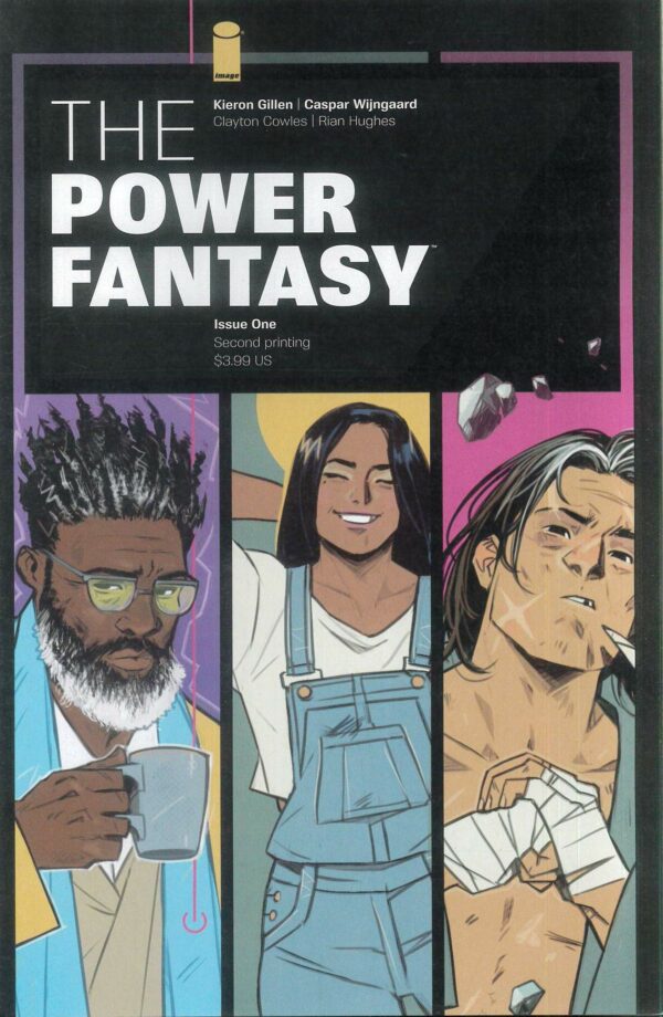 POWER FANTASY #1: Caspar Wjingaard 2nd Print cover A