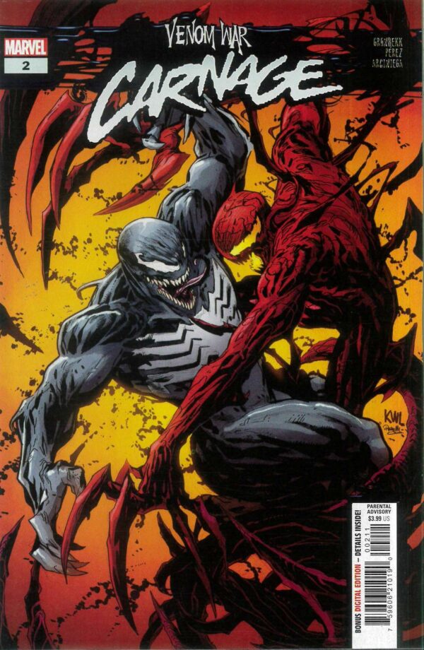 VENOM WAR: CARNAGE #2: Ken Lashley cover A