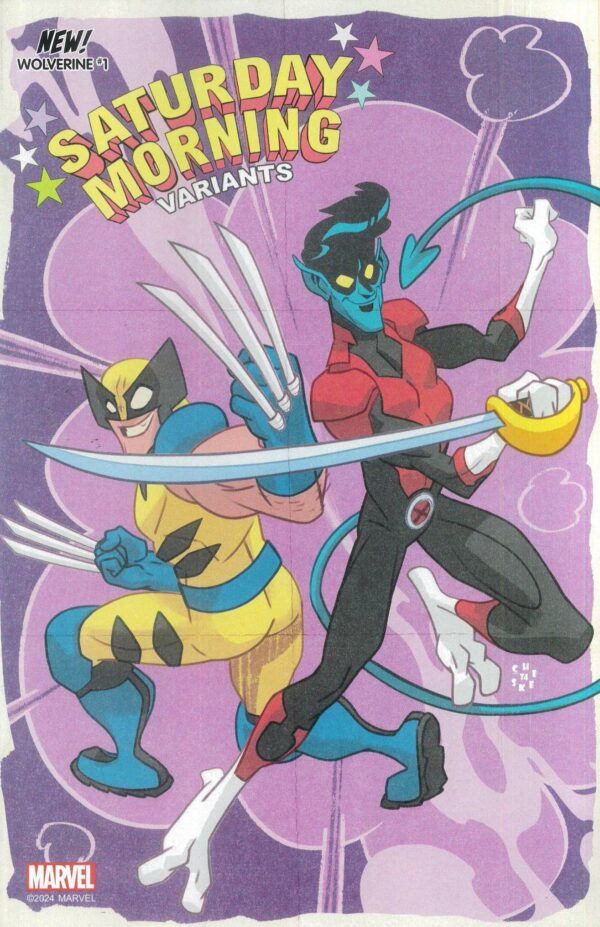 WOLVERINE (2024 SERIES) #1: Sean (Cheeks) Galloway Saturday Morning cover B