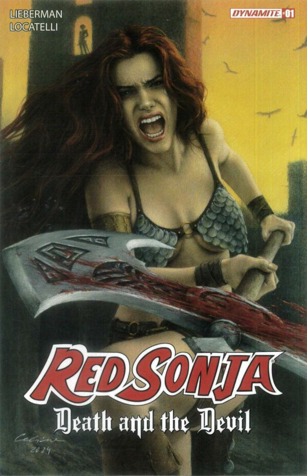 RED SONJA: DEATH AND THE DEVIL #1: Celina cover B