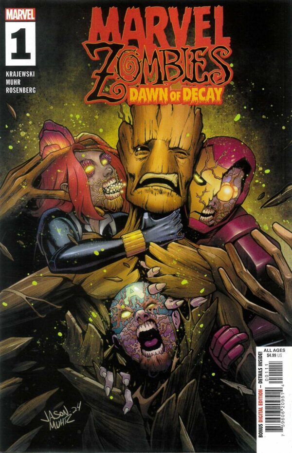 MARVEL ZOMBIES: DAWN OF DECAY #1: Jason Muhr cover A