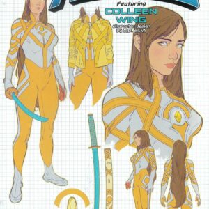 AVENGERS ANNUAL (2024 SERIES) #1: R.B. Silva Colleen Wing Spoiler Design RI cover P