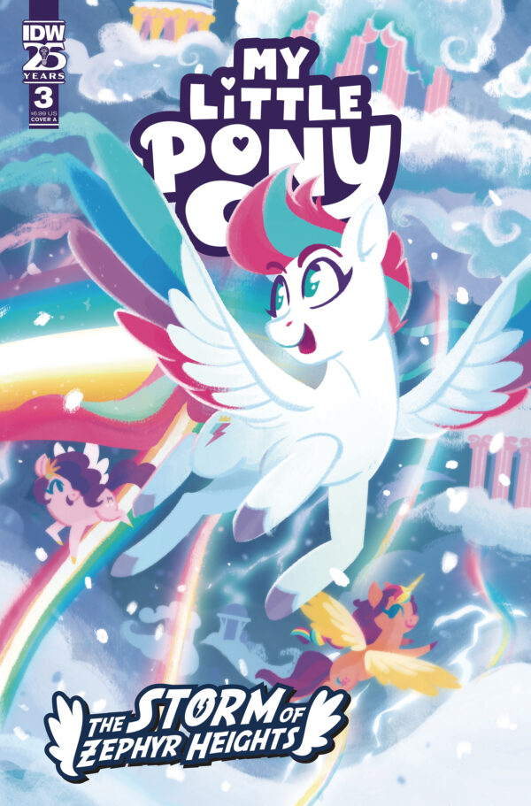 MY LITTLE PONY: STORM OF ZEPHYR HEIGHTS #3: JustaSuta cover A