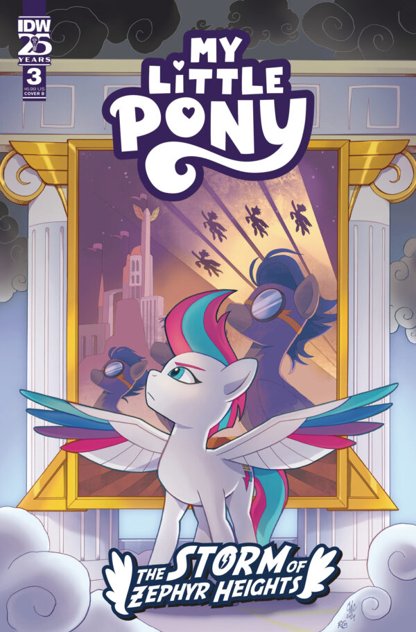 MY LITTLE PONY: STORM OF ZEPHYR HEIGHTS #3: Casey Coller cover B