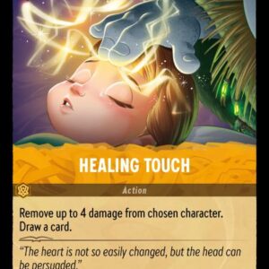 DISNEY LORCANA SINGLE CARDS: SHIMMERING SKIES #137: Healing Touch (Common 26/204: NM) DISNEY LORCANA SINGLE CARDS: SHIMMERING SKIES #137: Healing Touch (Common 26/204: NM)