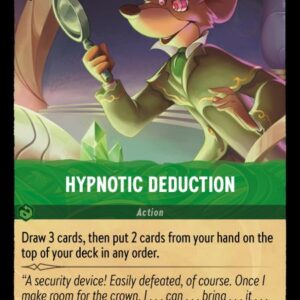 DISNEY LORCANA SINGLE CARDS: SHIMMERING SKIES #144: Hypnotic Deduction (Common Foil 94/204: NM)