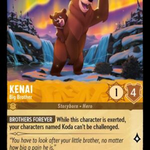 DISNEY LORCANA SINGLE CARDS: SHIMMERING SKIES #153: Kenai – Big Brother (Common 5/204: NM)
