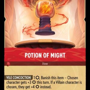 DISNEY LORCANA SINGLE CARDS: SHIMMERING SKIES #258: Potion of Might (Common 132/204: NM)