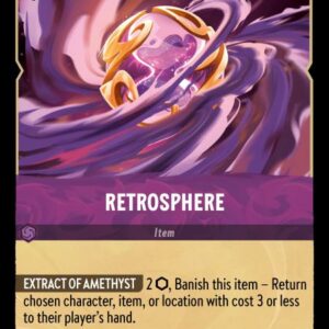 DISNEY LORCANA SINGLE CARDS: SHIMMERING SKIES #291: Retrosphere (Common Foil 64/204: NM)